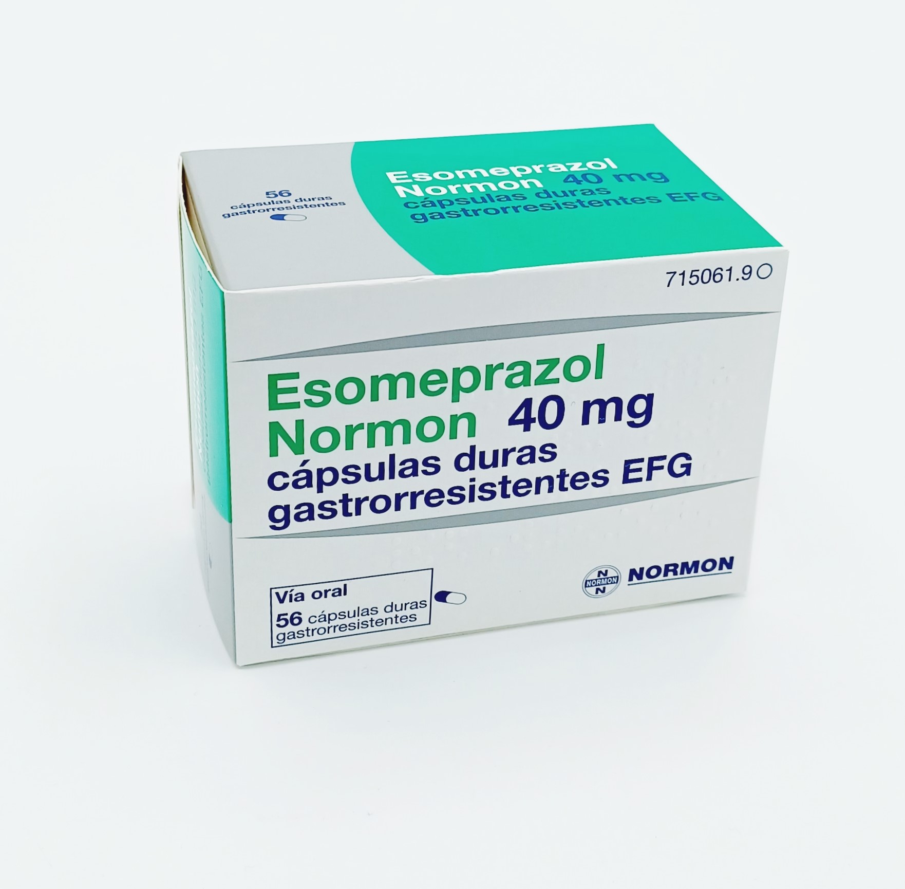 ESOMEPRAZOL NORMON EFG 40 mg 28 CAPSULAS GASTRORRESISTENTES FRASCO