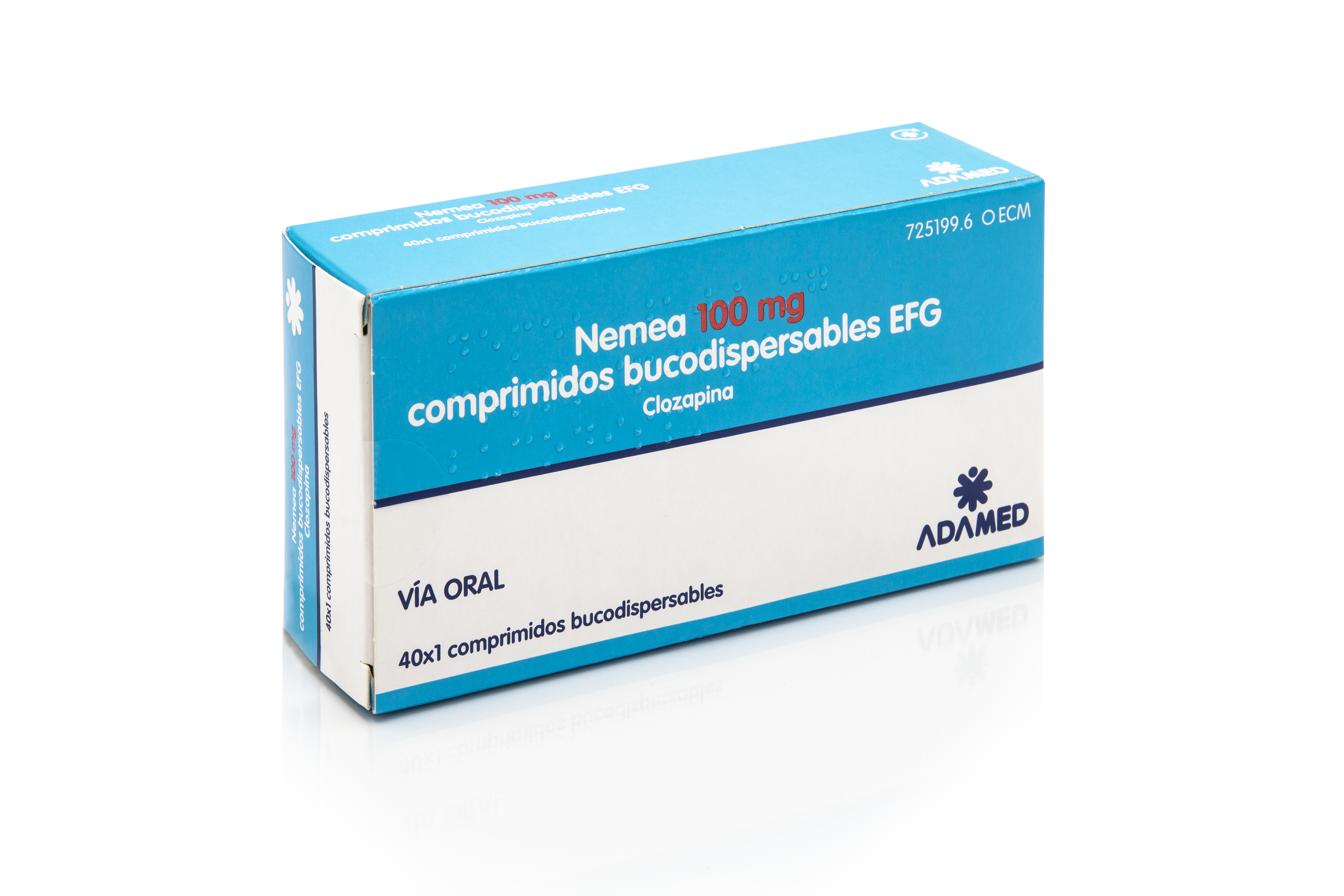 NEMEA EFG 100 mg 40 COMPRIMIDOS BUCODISPERSABLES