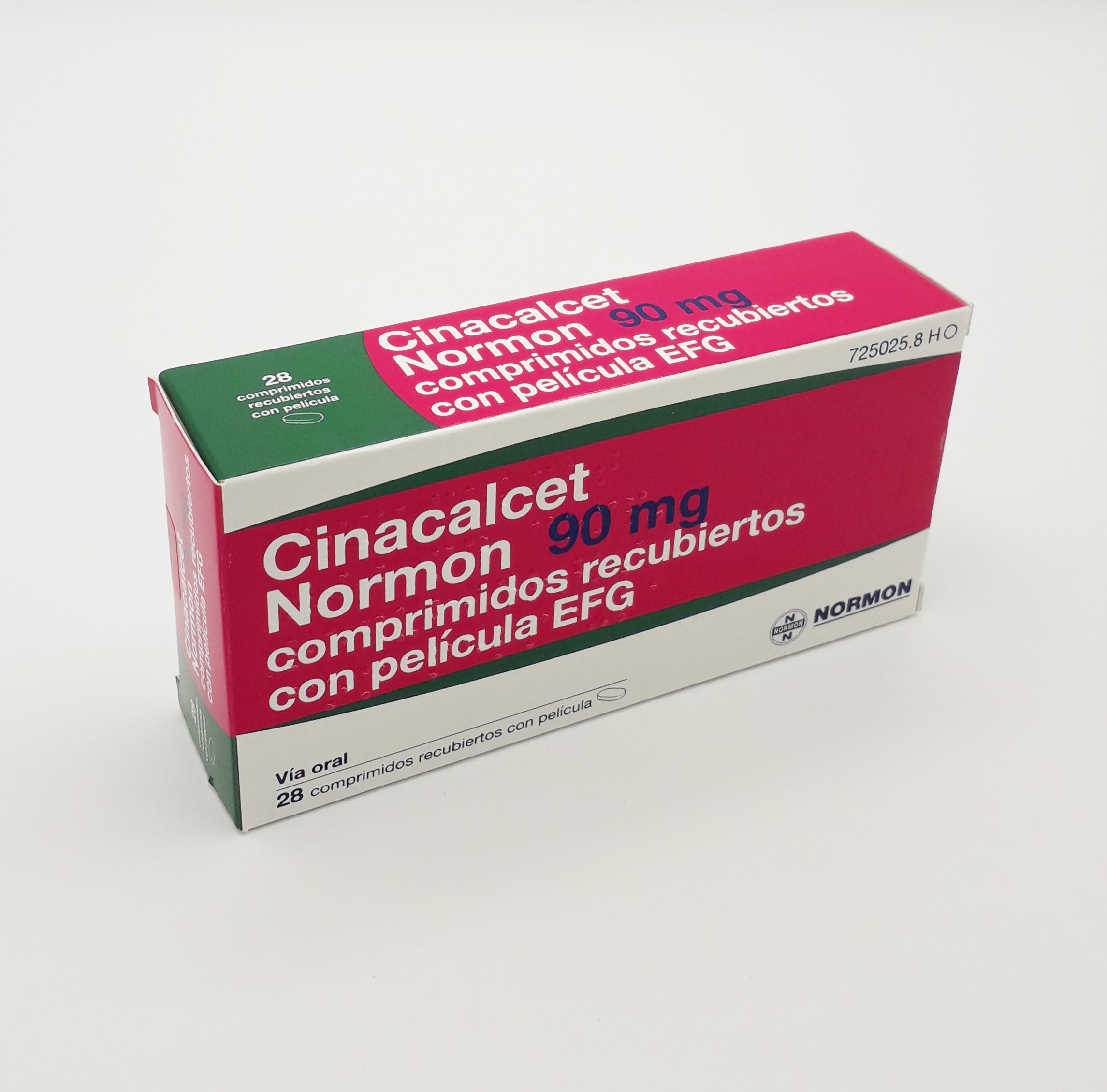 Cinacalcet Normon Efg 90 Mg 28 Comprimidos Recubiertos Farmacéuticos 5417
