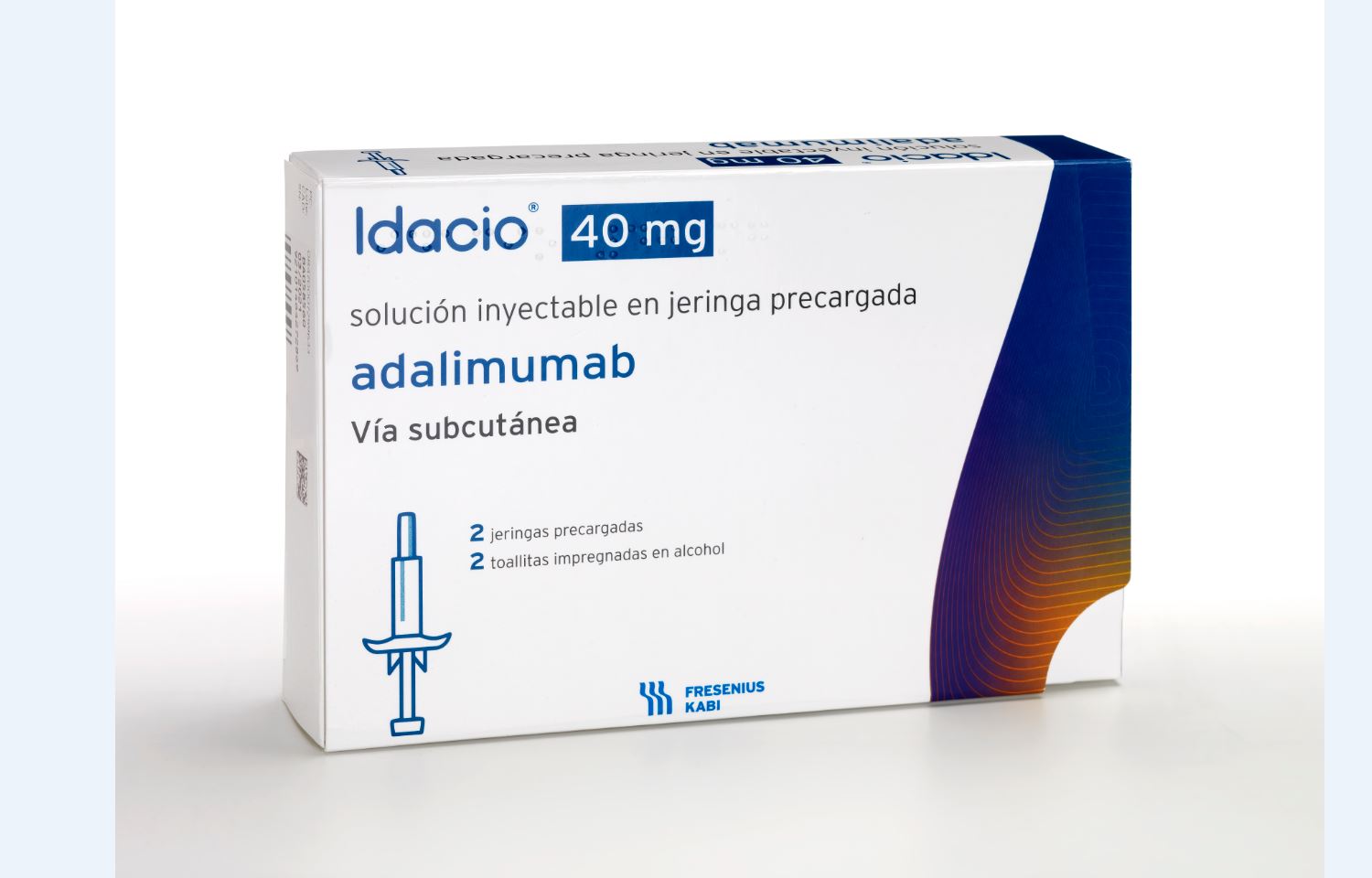 IDACIO 40 mg 6 JERINGAS PRECARGADAS SOLUCION INYECTABLE 0,8 ml