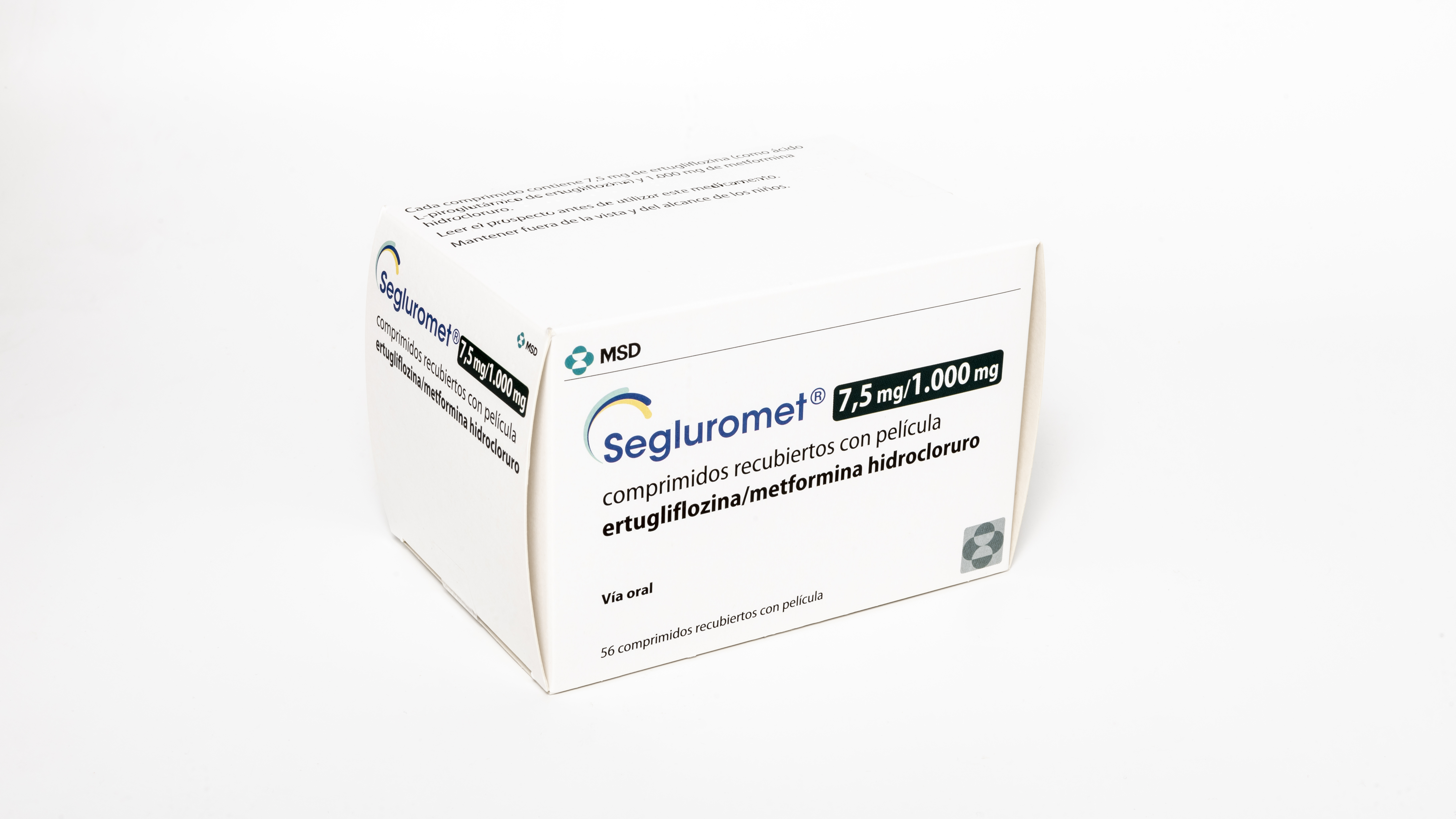 SEGLUROMET 7,5 mg/1000 mg 56 COMPRIMIDOS RECUBIERTOS