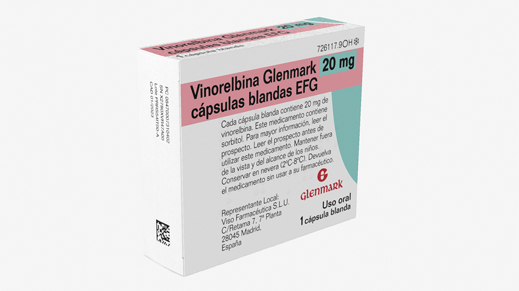 VINORELBINA GLENMARK EFG 20 mg 1 CAPSULA BLANDA