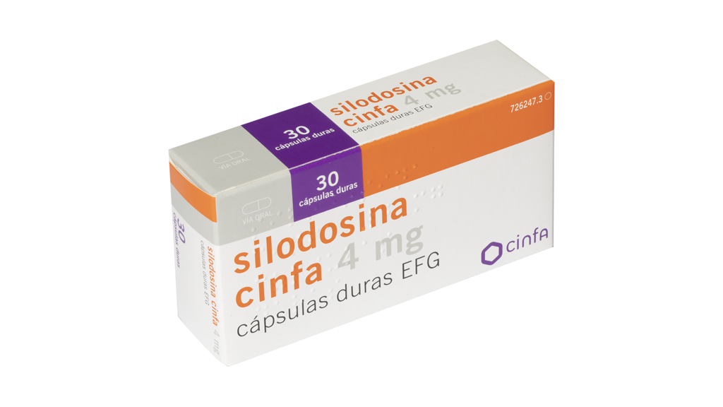 SILODOSINA CINFA EFG 4 mg 30 CAPSULAS