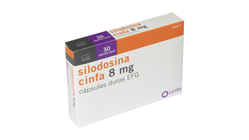 SILODOSINA CINFA EFG 8 mg 30 CAPSULAS