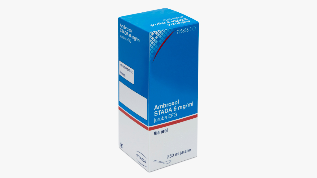 AMBROXOL STADA EFG 6 mg/ml JARABE 1 FRASCO 250 ml - Farmacéuticos