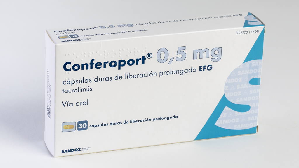CONFEROPORT EFG 0,5 mg 30 CAPSULAS LIBERACION PROLONGADA