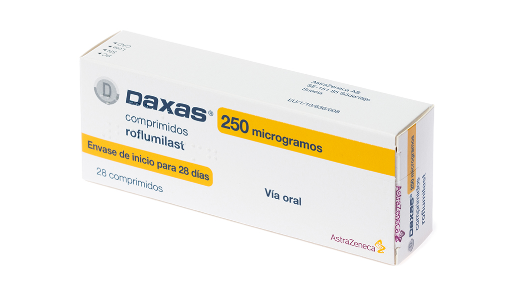 DAXAS 250 microgramos 28 COMPRIMIDOS