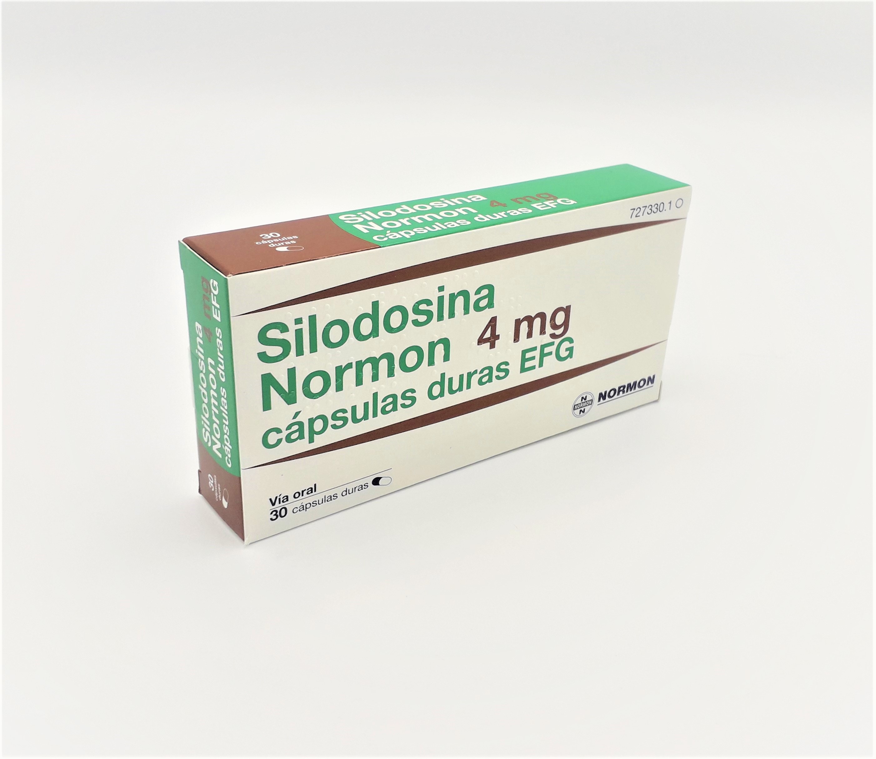 SILODOSINA NORMON EFG 4 mg 30 CAPSULAS BLISTER Al/PVC-PE-PVDC