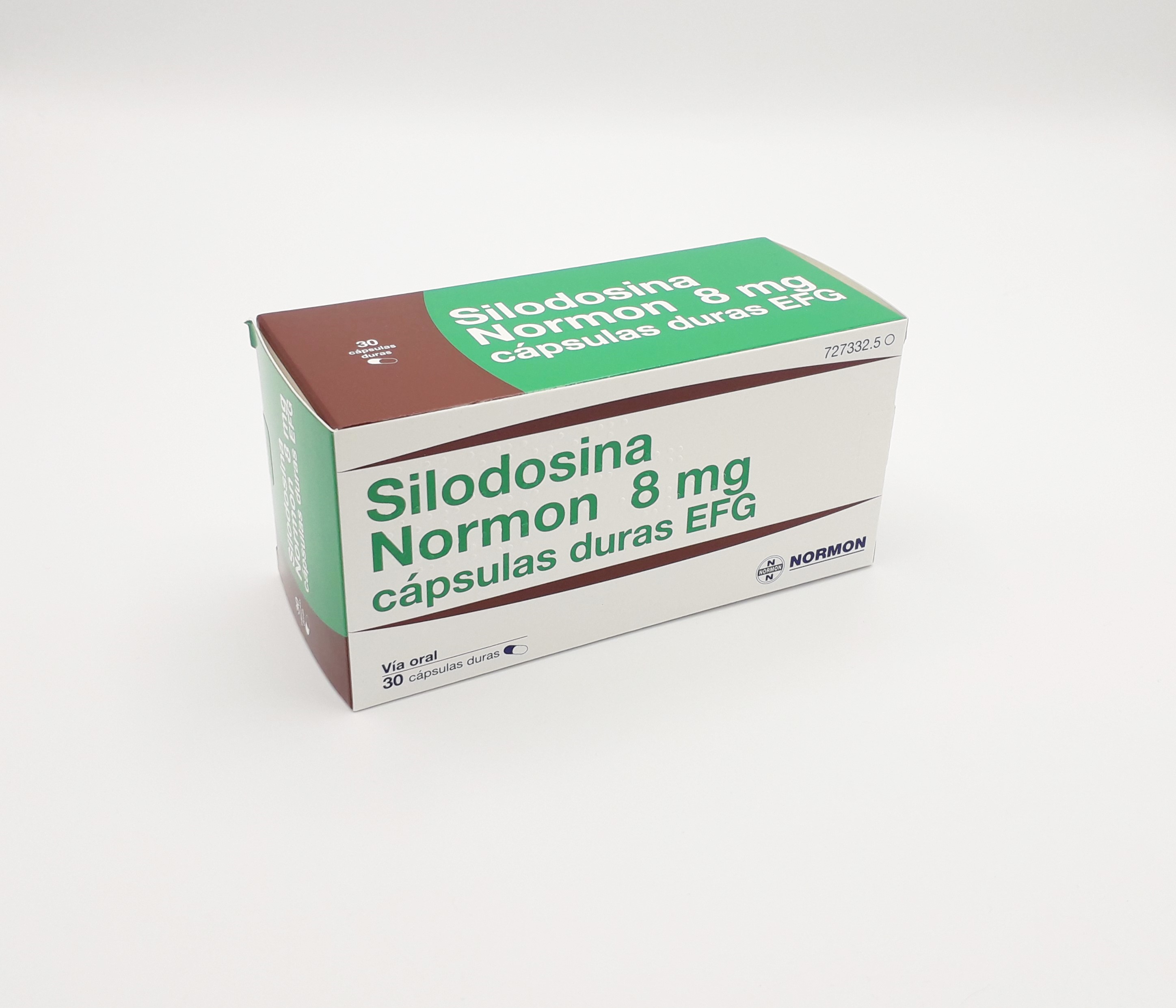 SILODOSINA NORMON EFG 8 mg 30 CAPSULAS BLISTER Al/PVC-PE-PVDC