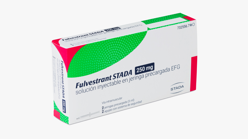 FULVESTRANT STADA EFG 250 mg 2 JERINGAS PRECARGADAS SOLUCION INYECTABLE 5 ml + 2 AGUJAS