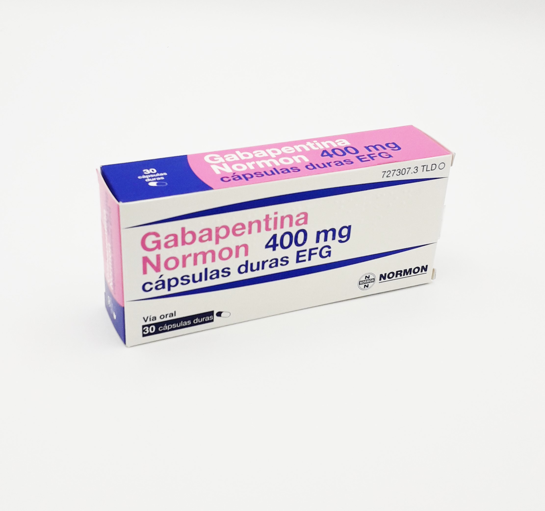 GABAPENTINA NORMON EFG 400 mg 30 CAPSULAS