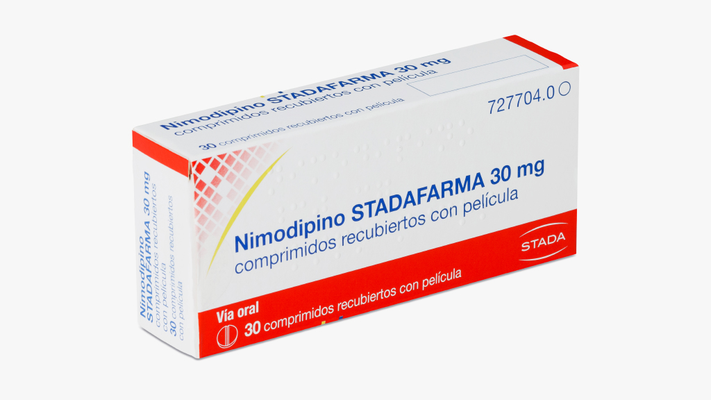 NIMODIPINO STADAFARMA 30 mg 30 COMPRIMIDOS RECUBIERTOS