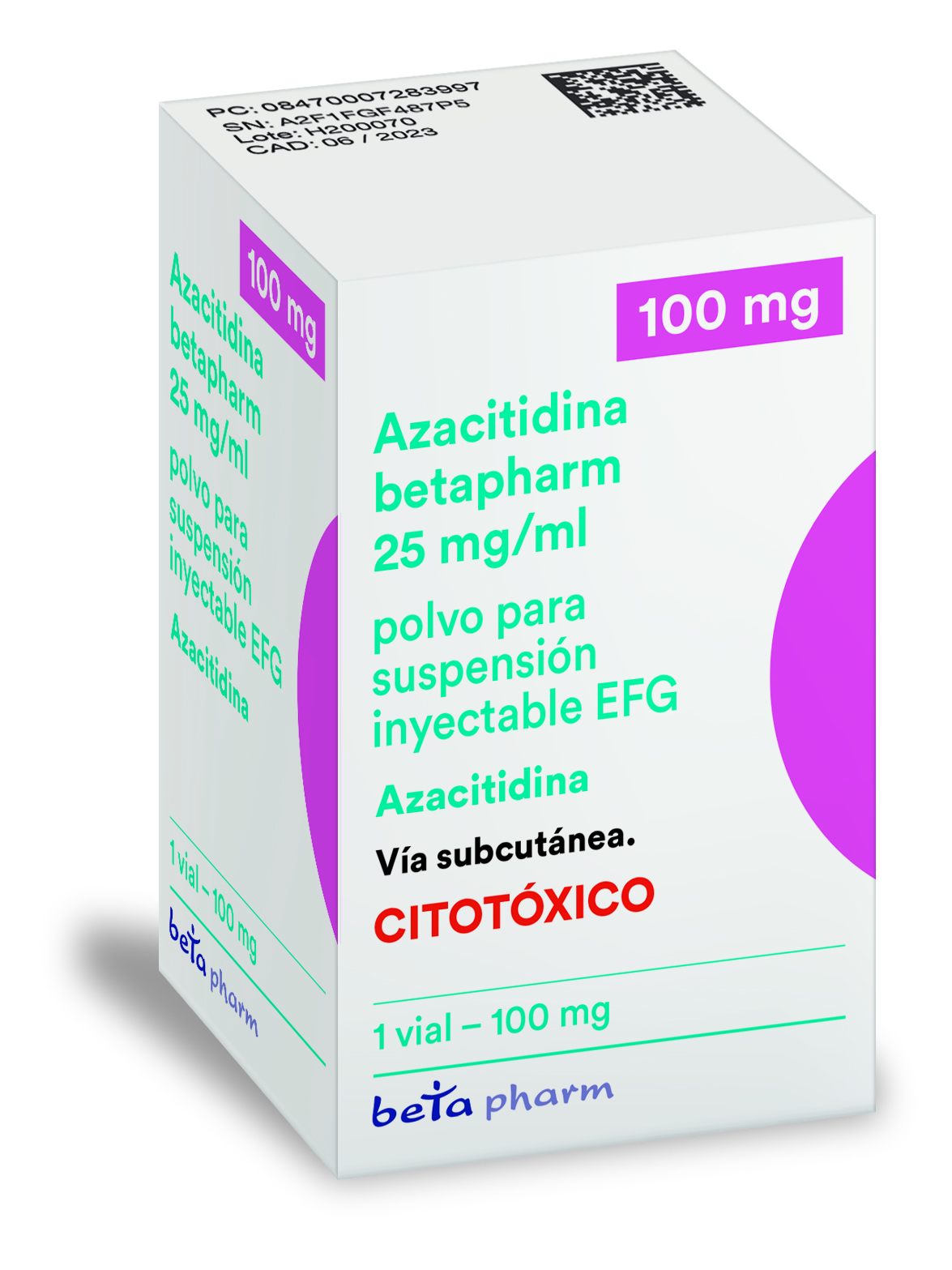 AZACITIDINA BETAPHARM EFG