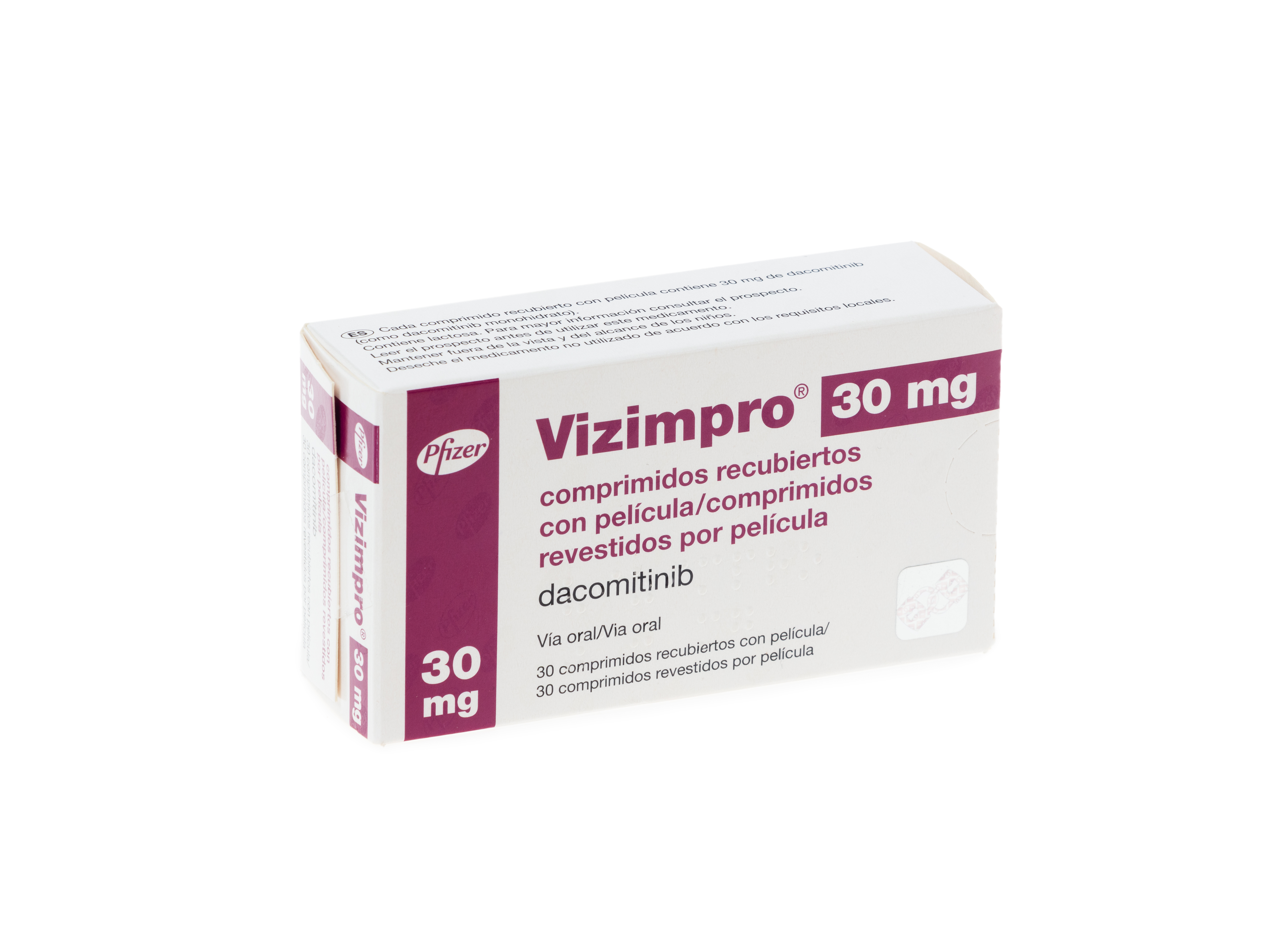 VIZIMPRO 30 mg 30 COMPRIMIDOS RECUBIERTOS