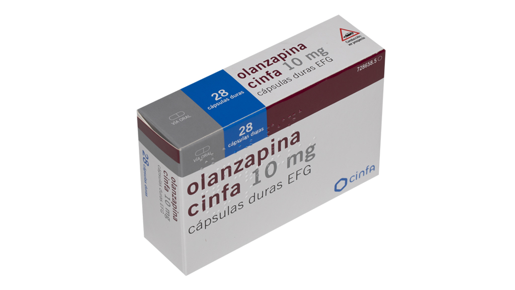 OLANZAPINA CINFA EFG 10 mg 56 CAPSULAS