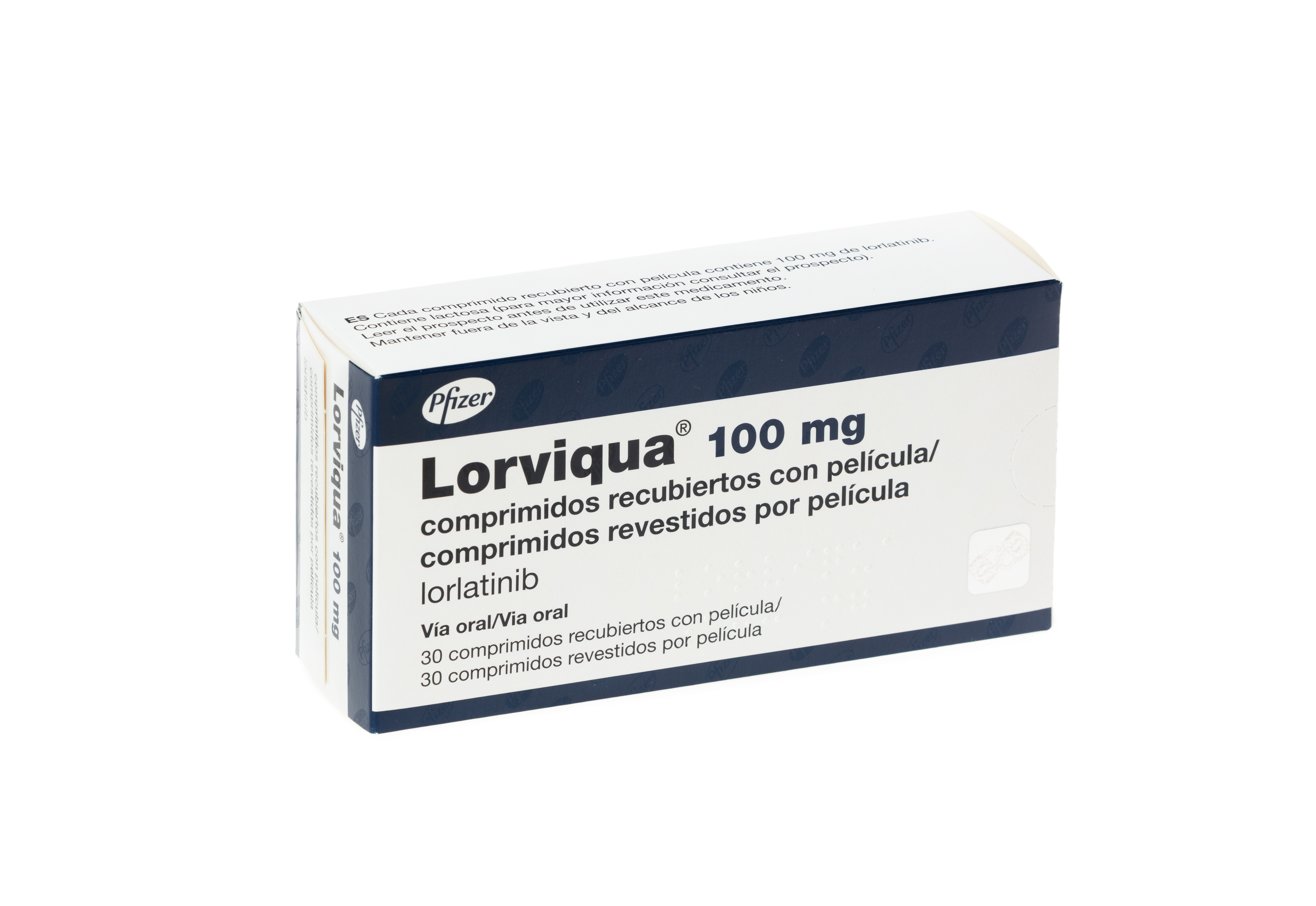 LORVIQUA 100 mg 30 COMPRIMIDOS RECUBIERTOS