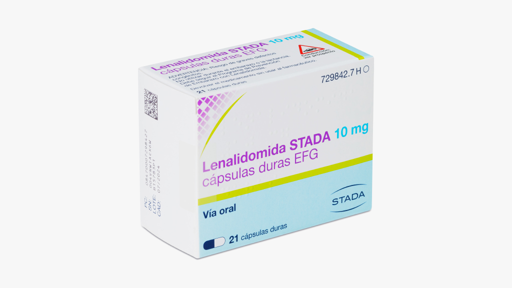 LENALIDOMIDA STADA EFG 10 mg 21 CAPSULAS