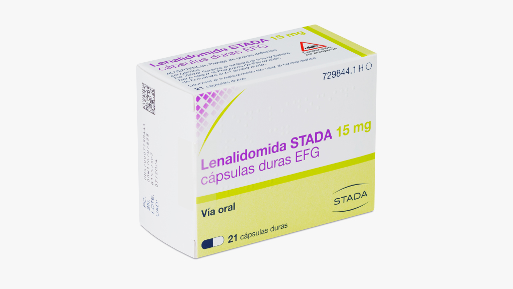 LENALIDOMIDA STADA EFG 15 mg 21 CAPSULAS