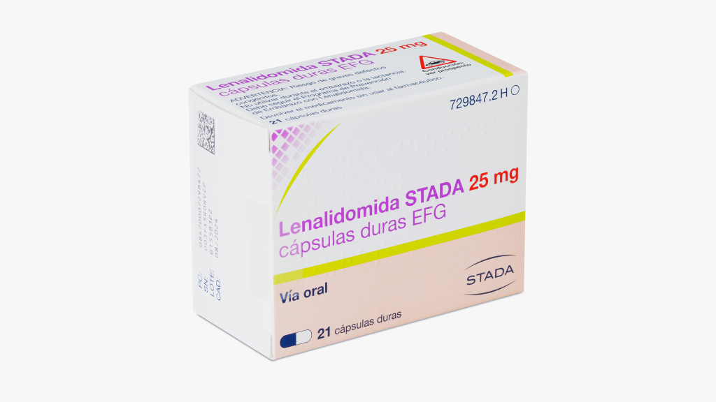 LENALIDOMIDA STADA EFG 25 mg 21 CAPSULAS
