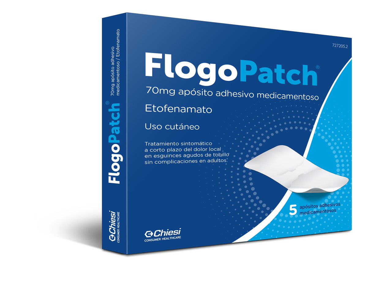 FLOGOPATCH 70 mg 5 APOSITOS ADHESIVOS MEDICAMENTOSOS