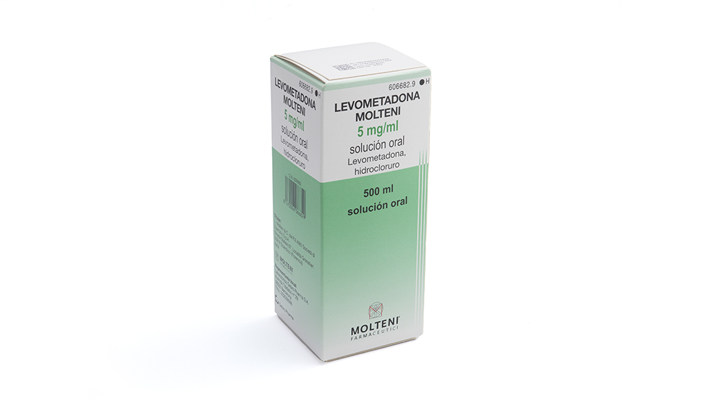 LEVOMETADONA MOLTENI EFG 5 mg/ml SOLUCION ORAL 1 FRASCO 500 ml