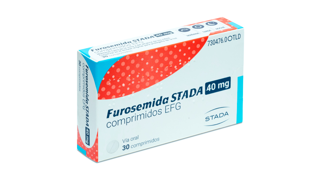 FUROSEMIDA STADA EFG 40 mg 10 COMPRIMIDOS
