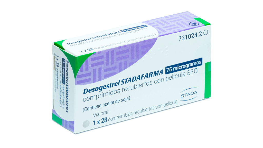 DESOGESTREL STADAFARMA EFG 75 microgramos 3 x 28 COMPRIMIDOS