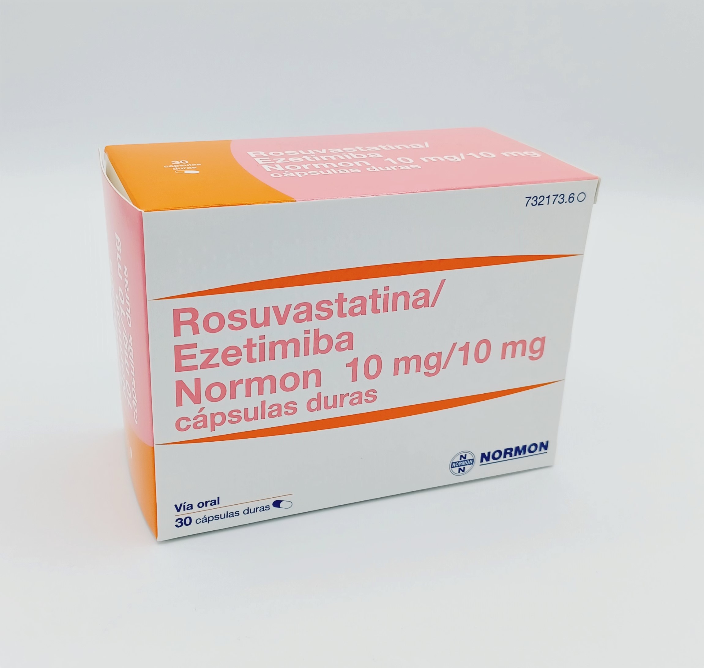 ROSUVASTATINA/EZETIMIBA NORMON 10 mg/10 mg 30 CAPSULAS