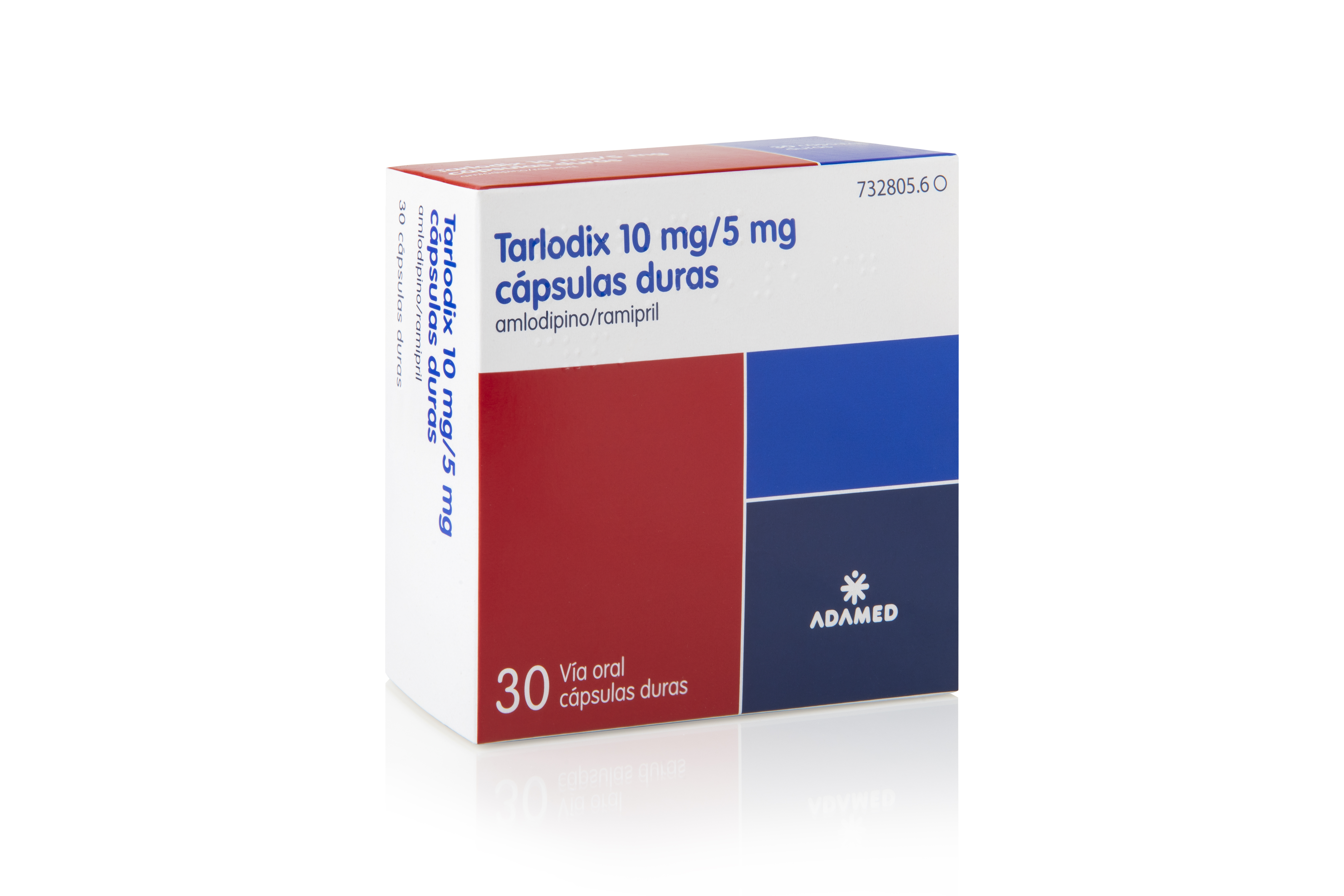 TARLODIX 10 mg/5 mg 30 CAPSULAS