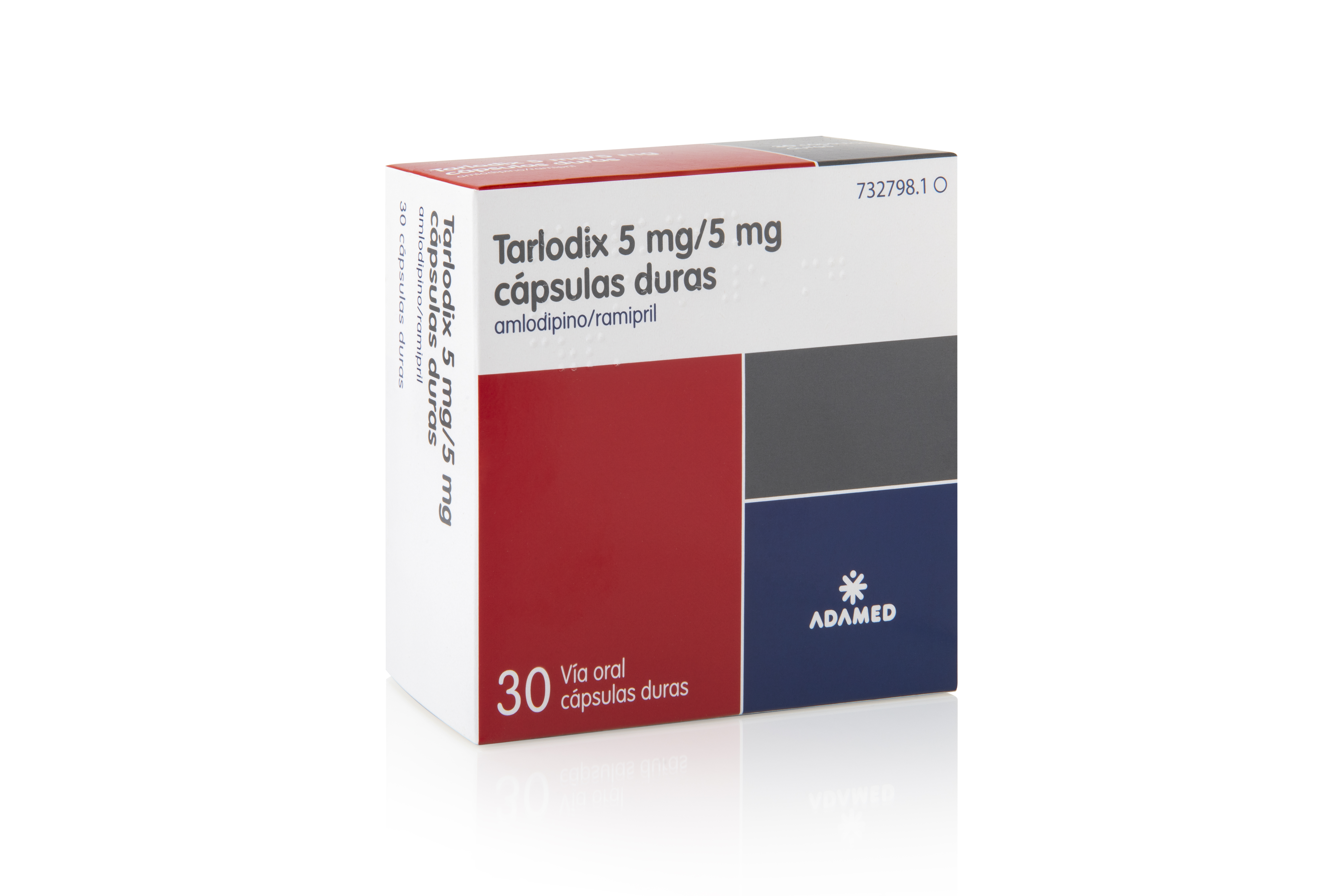 TARLODIX 5 mg/5 mg 30 CAPSULAS