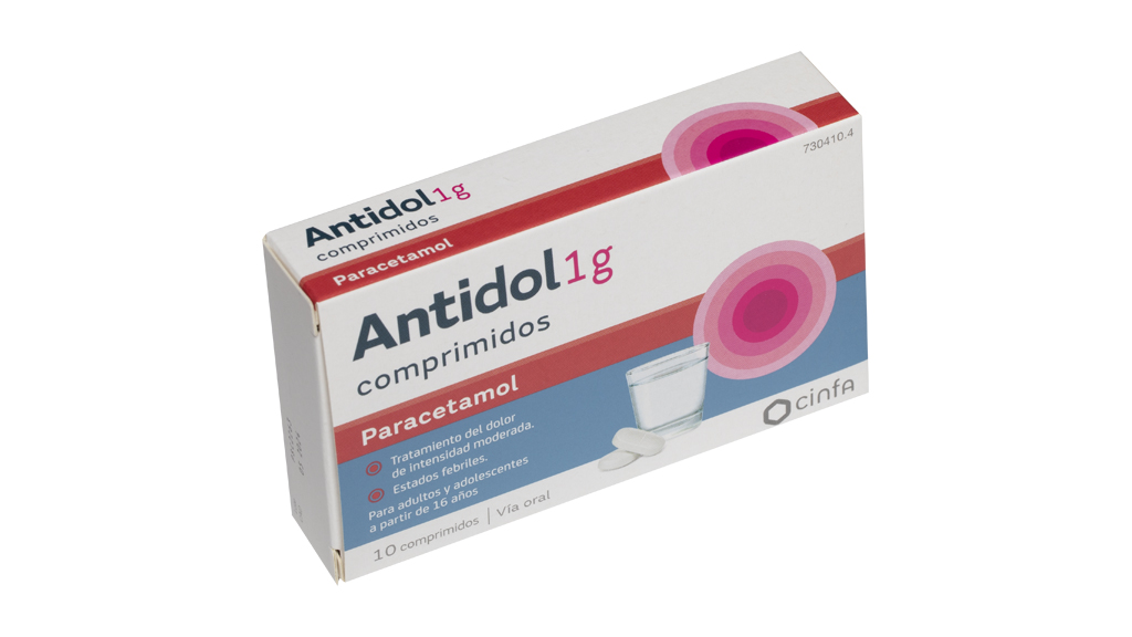 ANTIDOL 1 g 10 COMPRIMIDOS