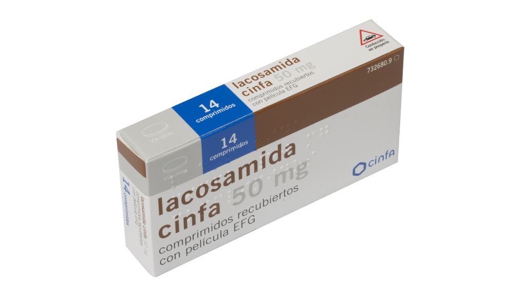 LACOSAMIDA CINFA EFG 50 mg 14 COMPRIMIDOS RECUBIERTOS