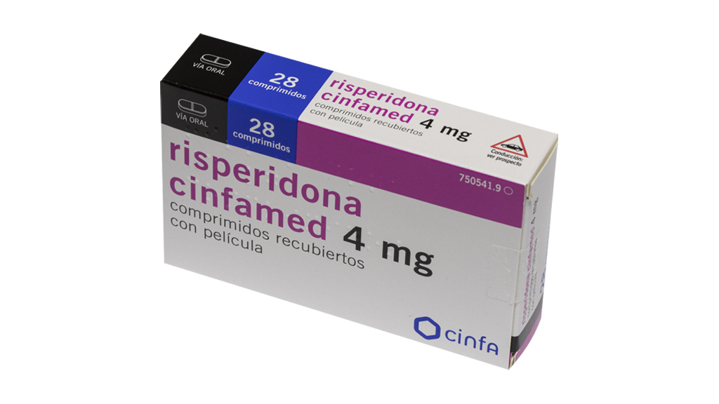 RISPERIDONA CINFAMED 4 mg 28 COMPRIMIDOS RECUBIERTOS