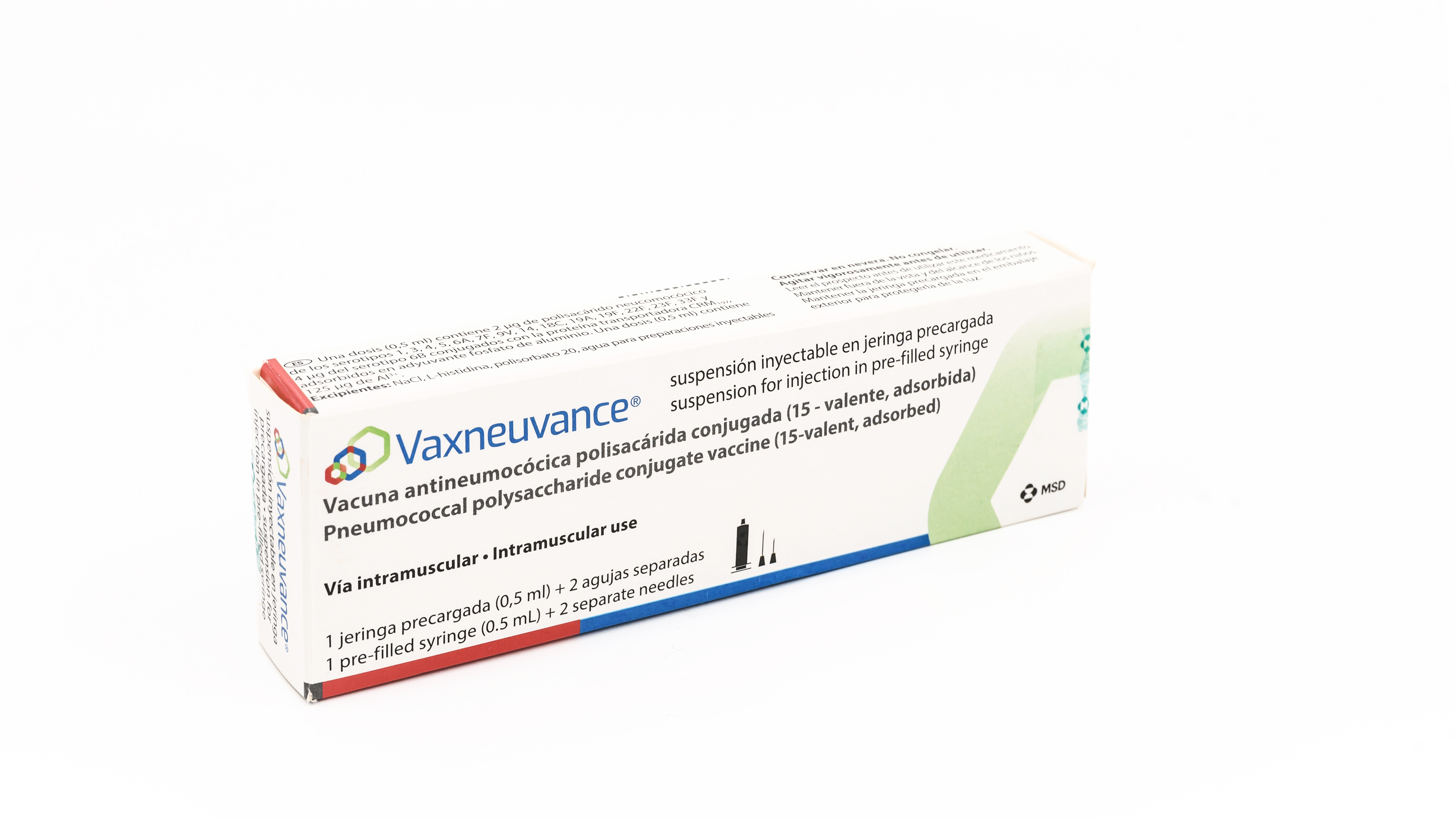 VAXNEUVANCE 1 JERINGA PRECARGADA SUSPENSION INYECTABLE 0,5 ml + 2 AGUJAS
