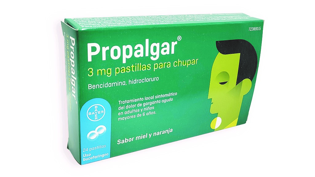 PROPALGAR 3 mg 24 PASTILLAS PARA CHUPAR
