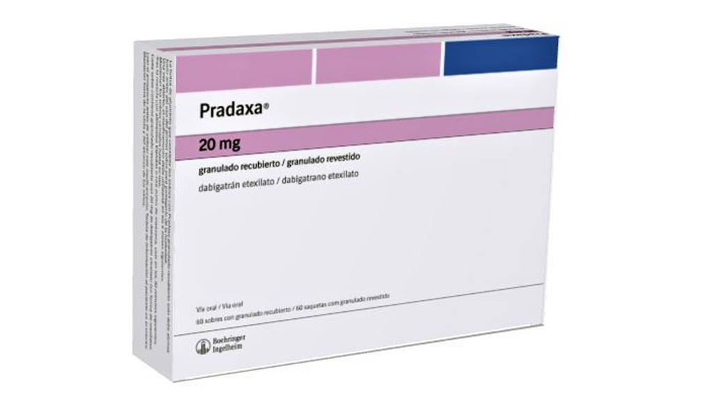 PRADAXA 20 mg 60 SOBRES GRANULADO RECUBIERTO