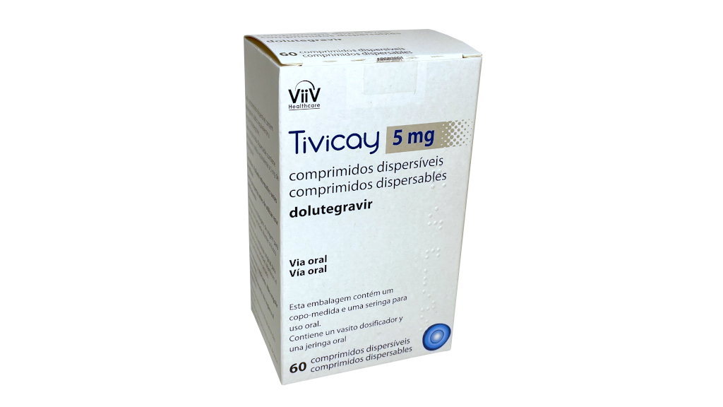 TIVICAY 5 mg 60 COMPRIMIDOS DISPERSABLES