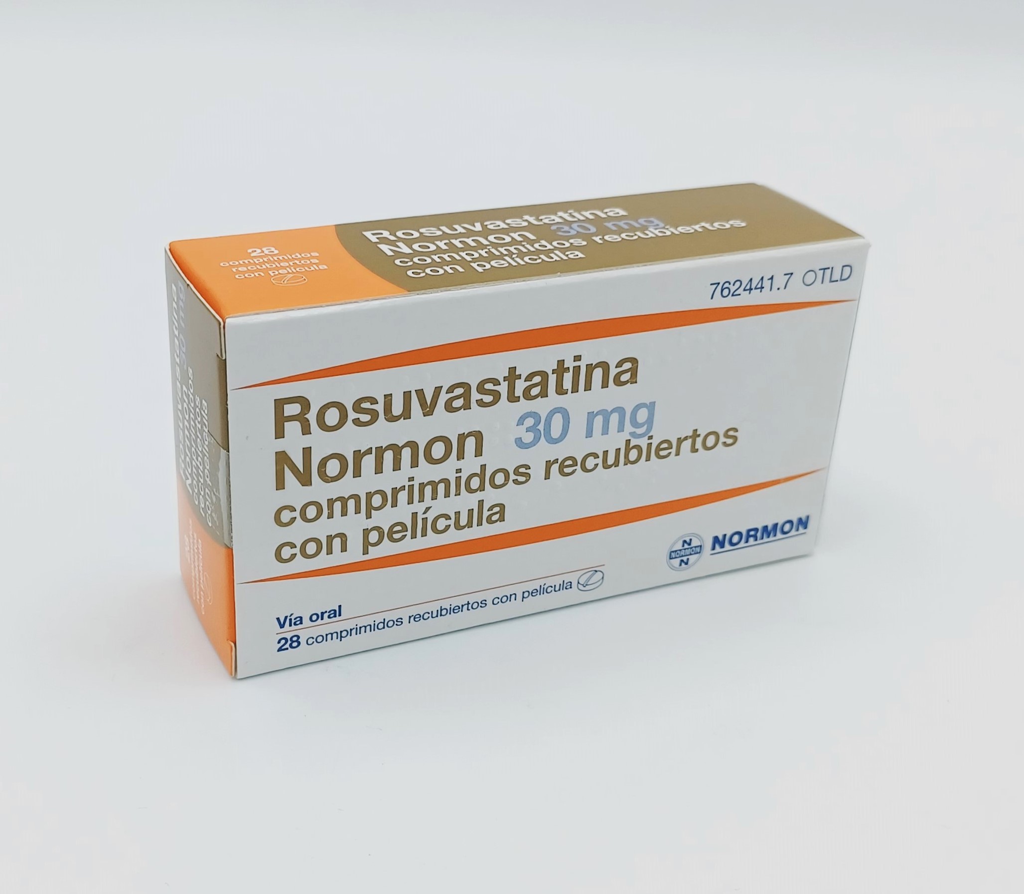 ROSUVASTATINA NORMON 30 mg 28 COMPRIMIDOS RECUBIERTOS