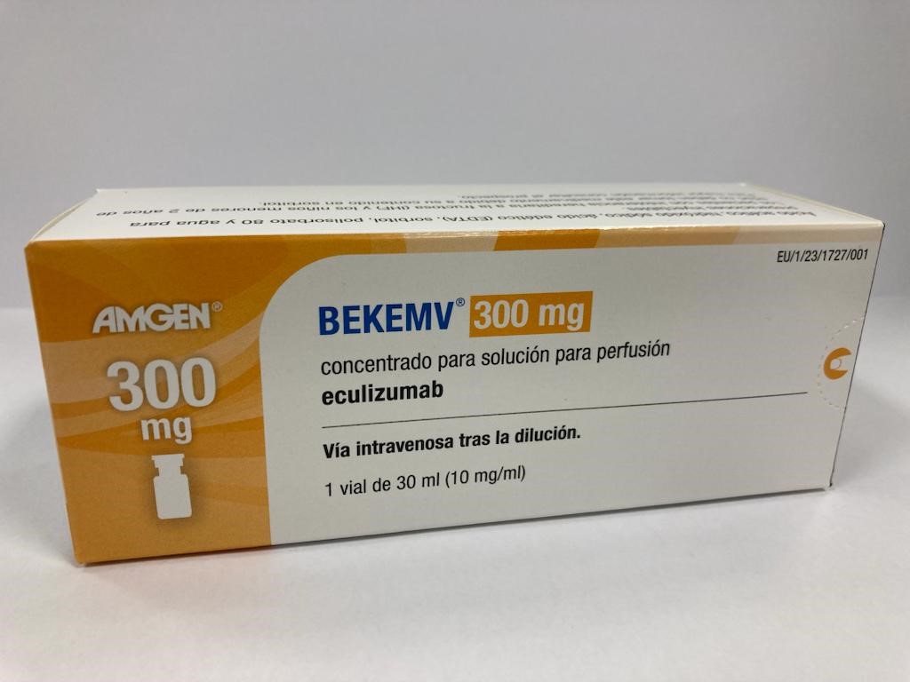 BEKEMV 300 mg 1 VIAL CONCENTRADO PARA SOLUCION PARA PERFUSION 30 ml