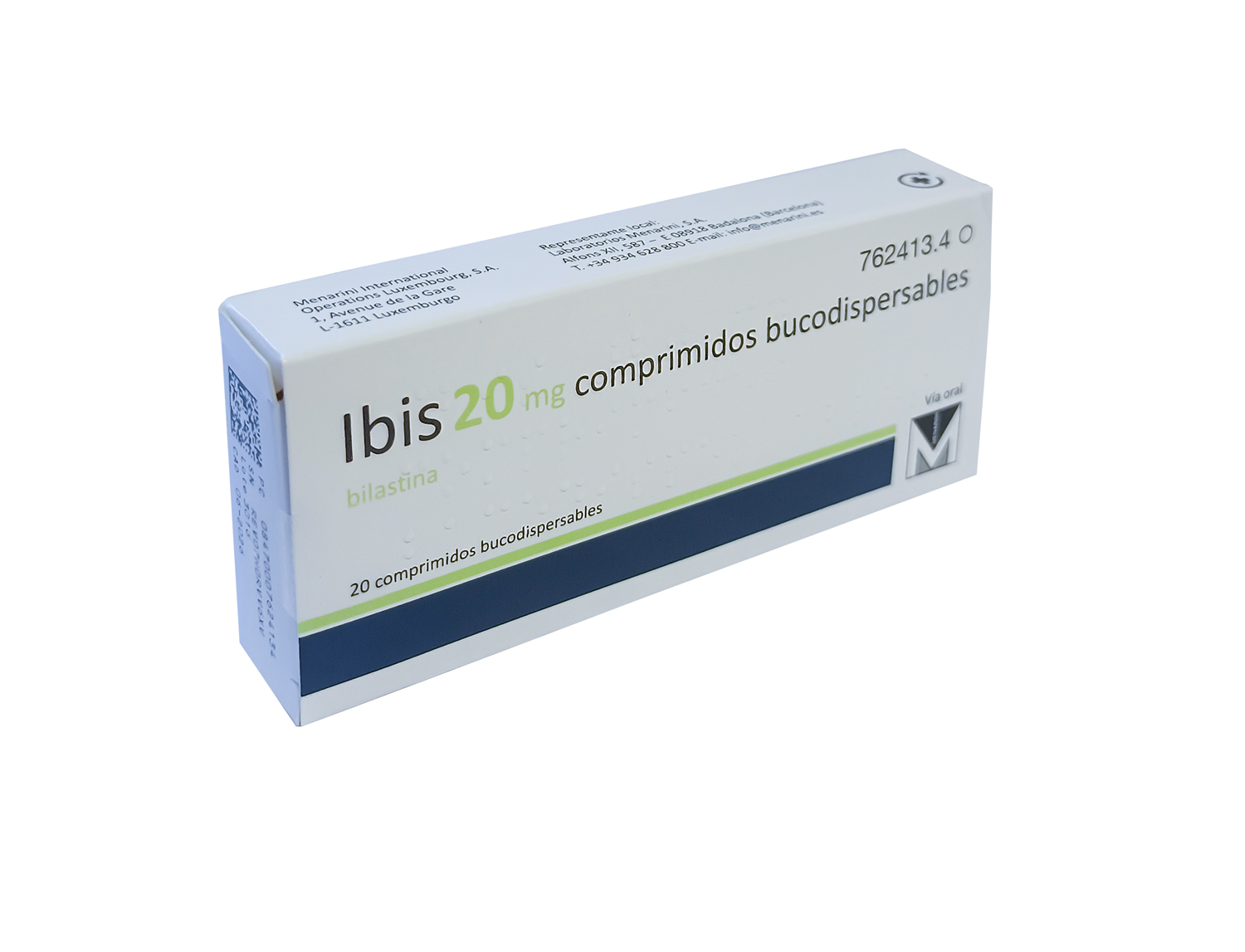 IBIS 20 mg 20 COMPRIMIDOS BUCODISPERSABLES