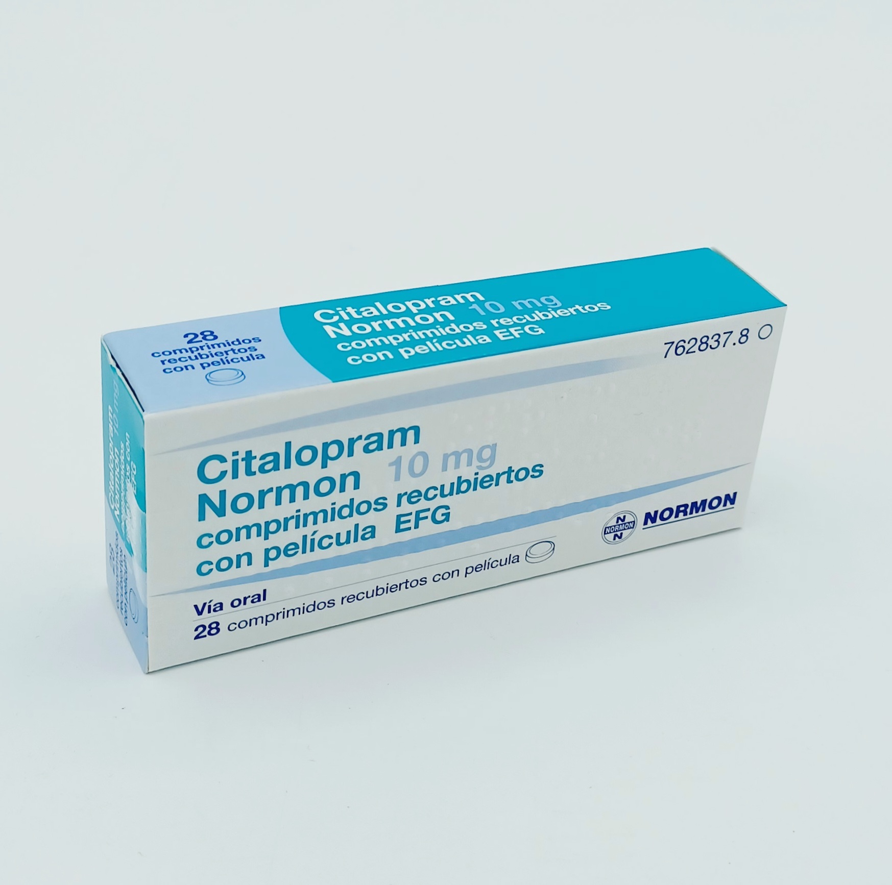 CITALOPRAM NORMON EFG 10 mg 14 COMPRIMIDOS RECUBIERTOS