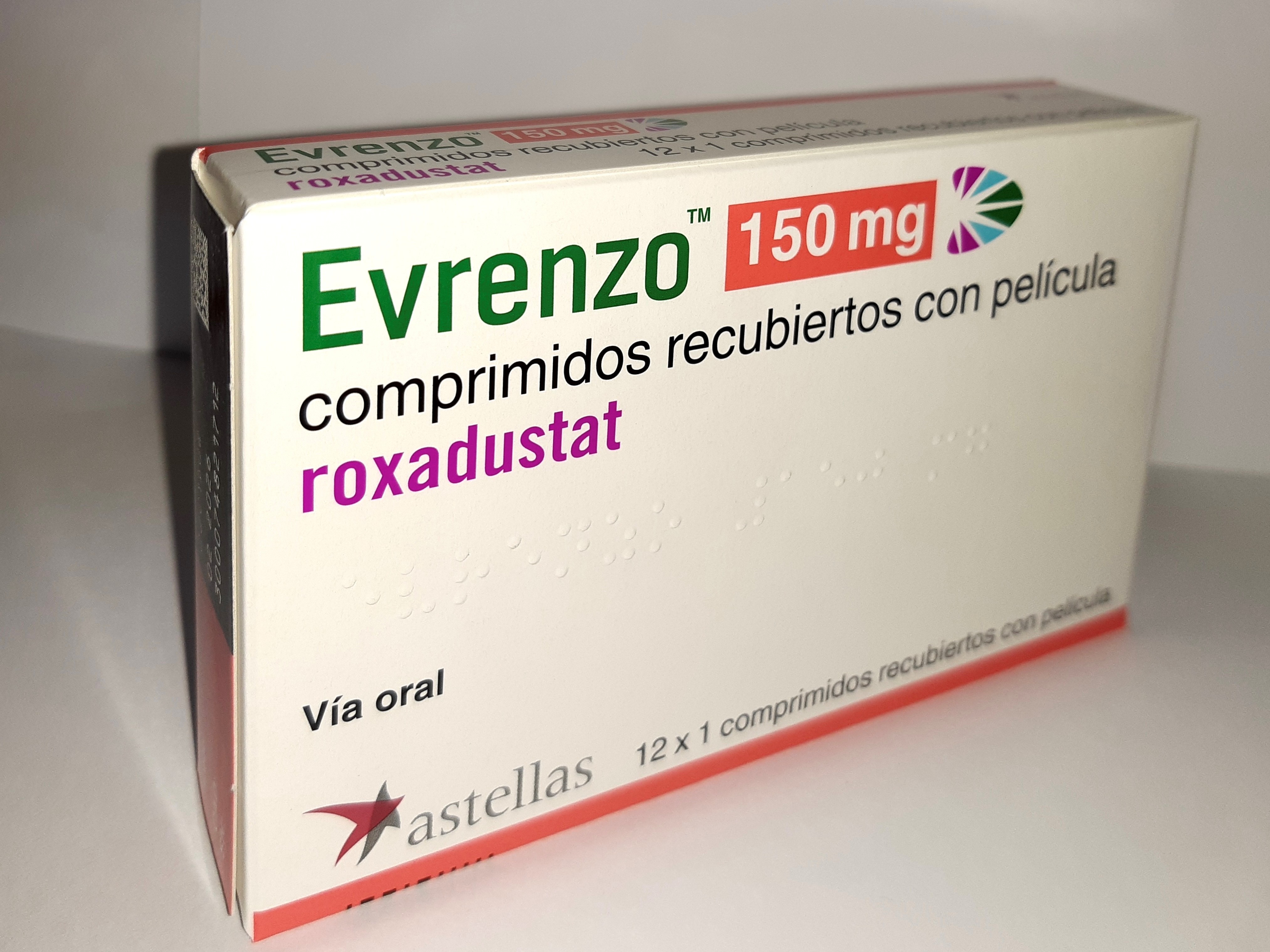 EVRENZO 150 mg 12 COMPRIMIDOS RECUBIERTOS