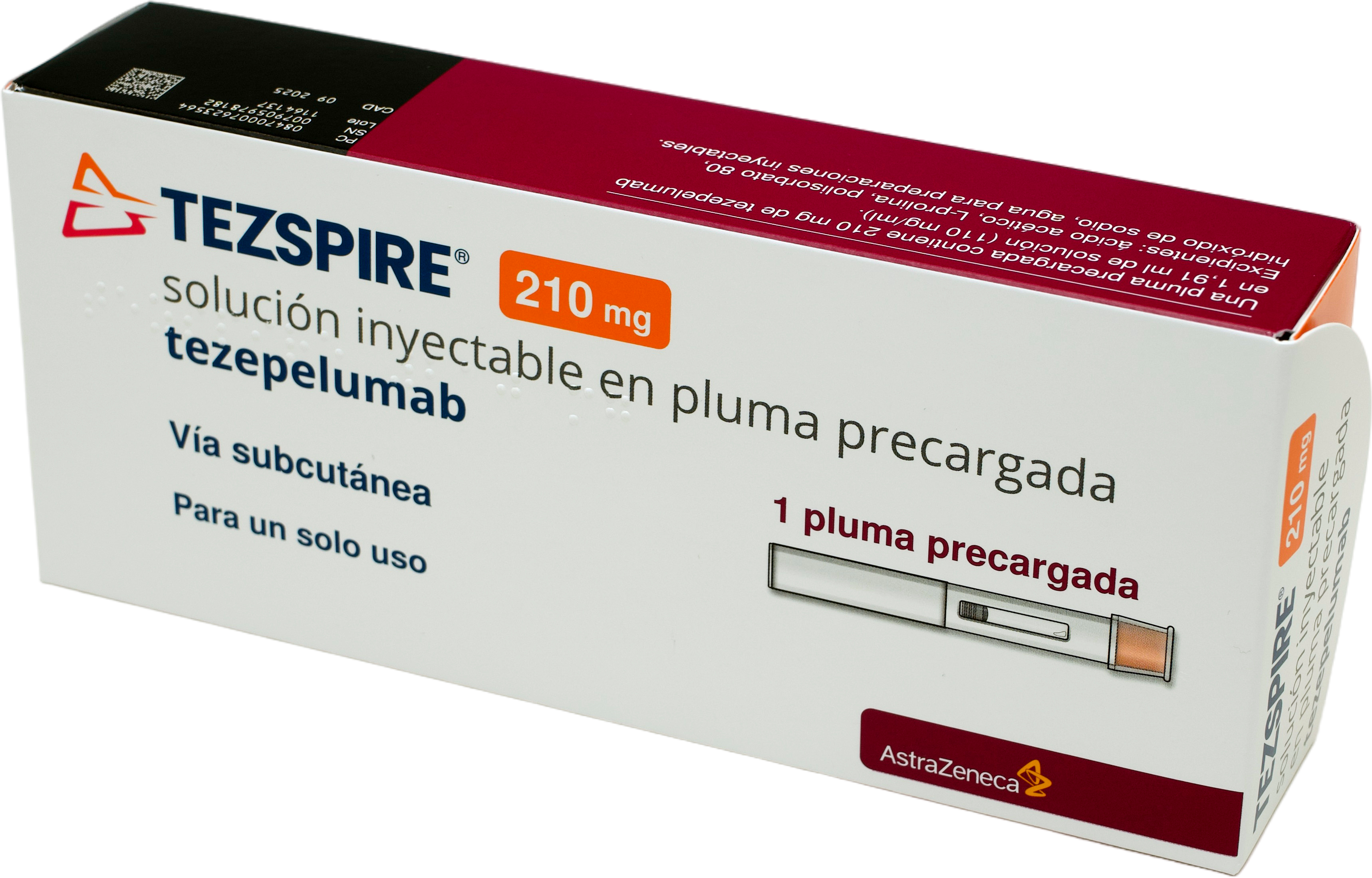 TEZSPIRE 210 mg 1 PLUMA PRECARGADA SOLUCION INYECTABLE