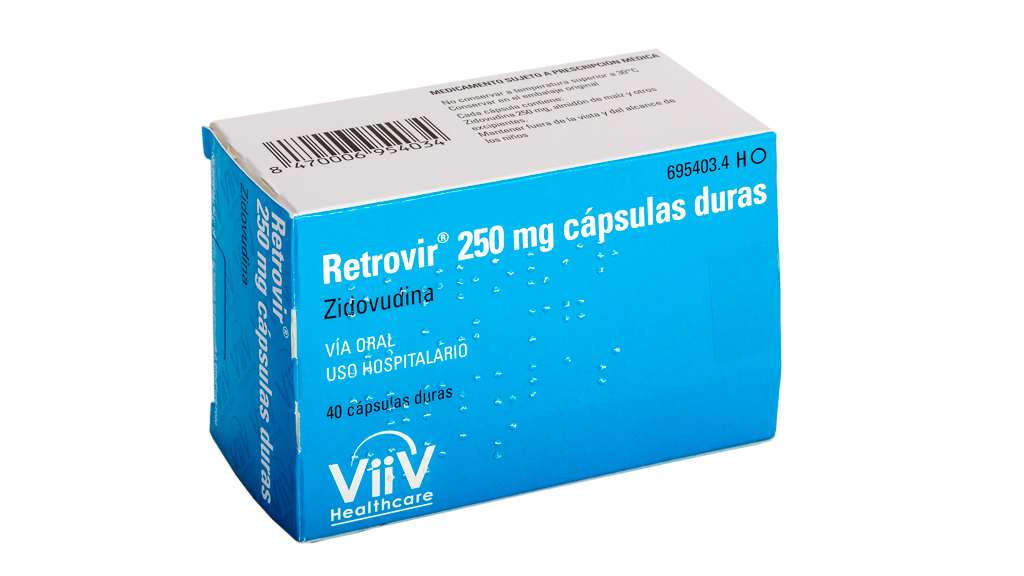 RETROVIR 250 mg 40 CAPSULAS