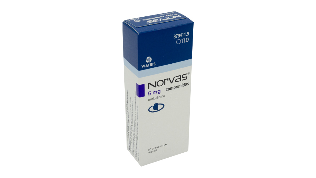 NORVAS 5 mg 30 COMPRIMIDOS