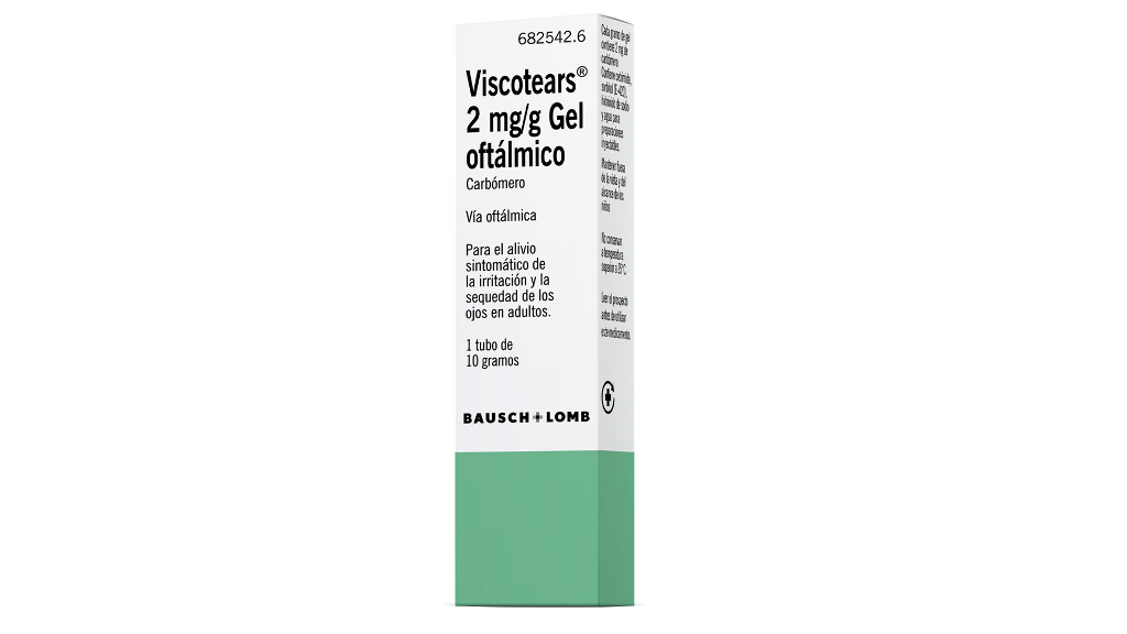 VISCOTEARS 2 mg/g GEL OFTALMICO 1 TUBO 10 g