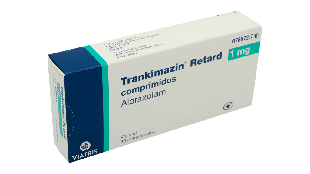 TRANKIMAZIN RETARD 1 mg 30 COMPRIMIDOS LIBERACION PROLONGADA
