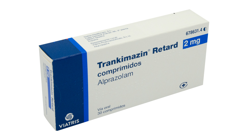 TRANKIMAZIN RETARD 2 mg 30 COMPRIMIDOS LIBERACION PROLONGADA