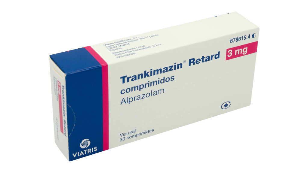 TRANKIMAZIN RETARD 3 mg 30 COMPRIMIDOS LIBERACION PROLONGADA