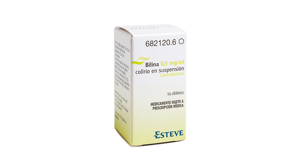 BILINA 0,5 mg/ml COLIRIO EN SUSPENSION 1 FRASCO 4 ml - Farmacéuticos